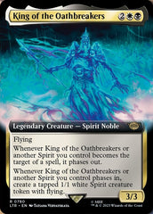 King of the Oathbreakers (Extended Art) (Surge Foil) [The Lord of the Rings: Tales of Middle-Earth] | Dumpster Cat Games