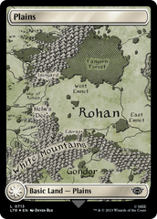 Plains (0713) (Surge Foil) [The Lord of the Rings: Tales of Middle-Earth] | Dumpster Cat Games