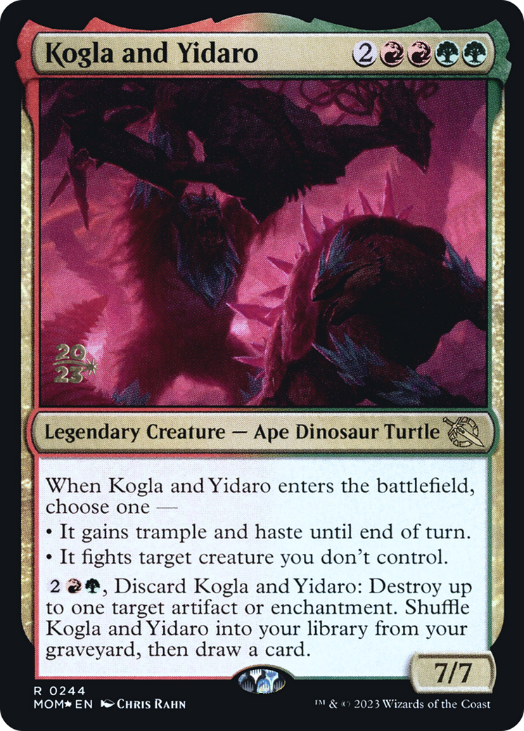 Kogla and Yidaro [March of the Machine Prerelease Promos] | Dumpster Cat Games