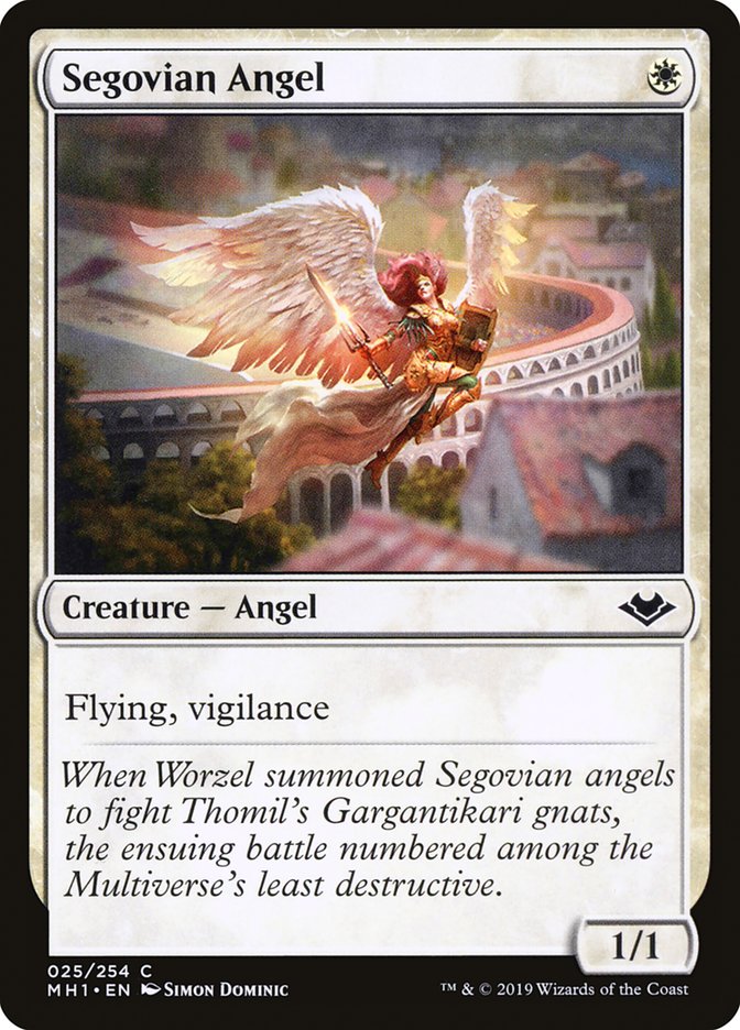 Segovian Angel [Modern Horizons] | Dumpster Cat Games