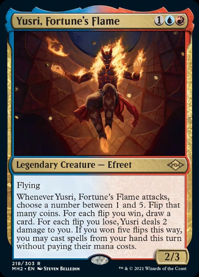 Yusri, Fortune's Flame [Modern Horizons 2] | Dumpster Cat Games