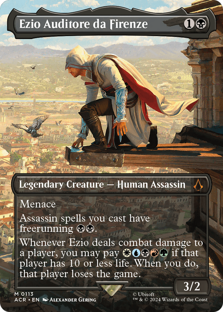 Ezio Auditore da Firenze (Borderless) [Assassin's Creed] | Dumpster Cat Games