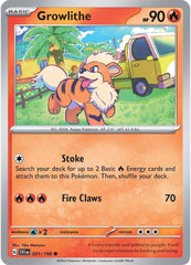 Growlithe (031/198) [Scarlet & Violet: Base Set] | Dumpster Cat Games