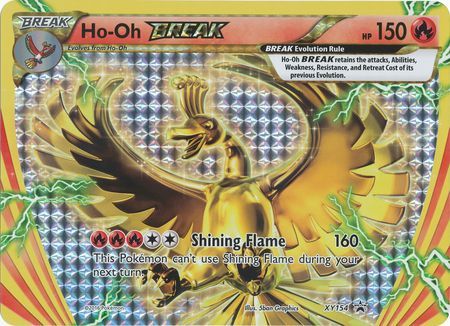 Ho-Oh BREAK (XY154) (Jumbo Card) [XY: Black Star Promos] | Dumpster Cat Games