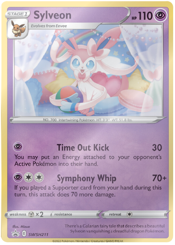 Sylveon (SWSH211) [Sword & Shield: Black Star Promos] | Dumpster Cat Games