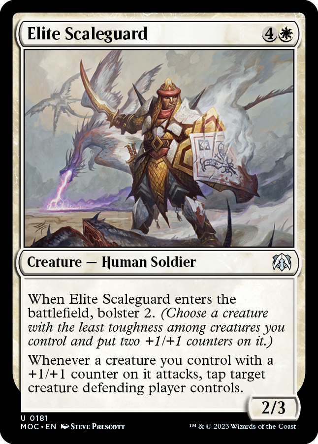 Elite Scaleguard [March of the Machine Commander] | Dumpster Cat Games