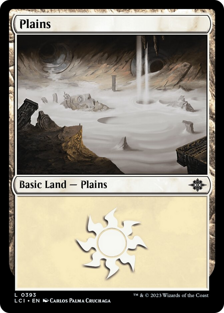 Plains (0393) [The Lost Caverns of Ixalan] | Dumpster Cat Games