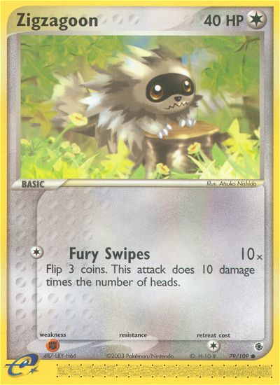 Zigzagoon (79/109) [EX: Ruby & Sapphire] | Dumpster Cat Games