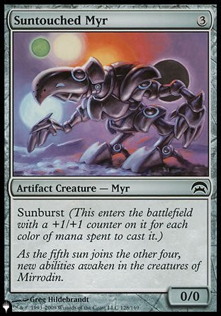 Suntouched Myr [The List] | Dumpster Cat Games