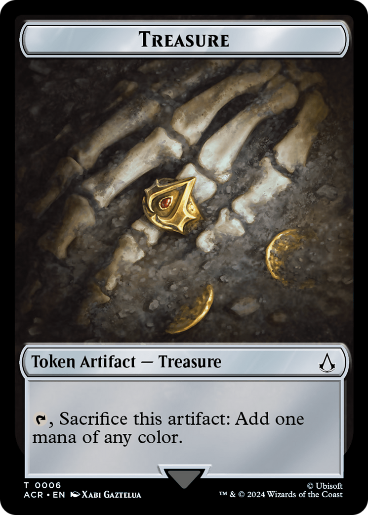 Treasure Token [Assassin's Creed Tokens] | Dumpster Cat Games