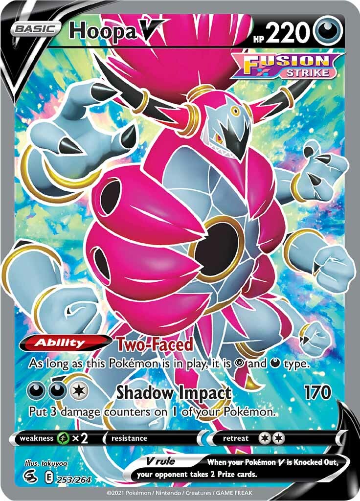 Hoopa V (253/264) [Sword & Shield: Fusion Strike] | Dumpster Cat Games