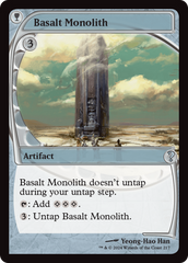 Basalt Monolith (Future Sight) [Mystery Booster 2] | Dumpster Cat Games