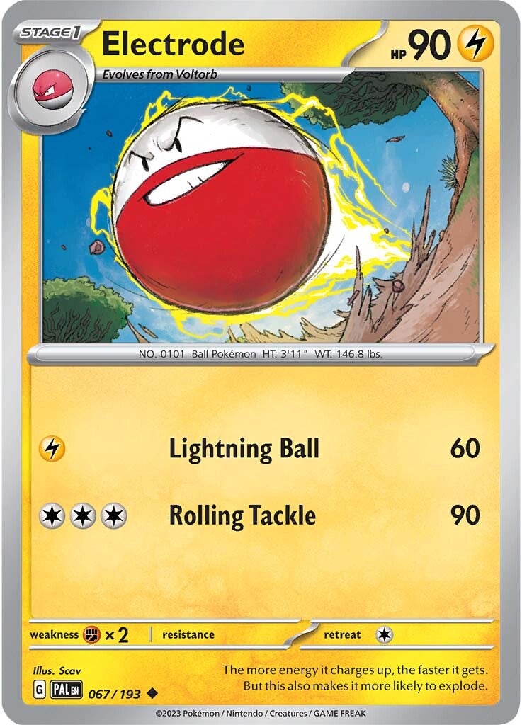 Electrode (067/193) [Scarlet & Violet: Paldea Evolved] | Dumpster Cat Games