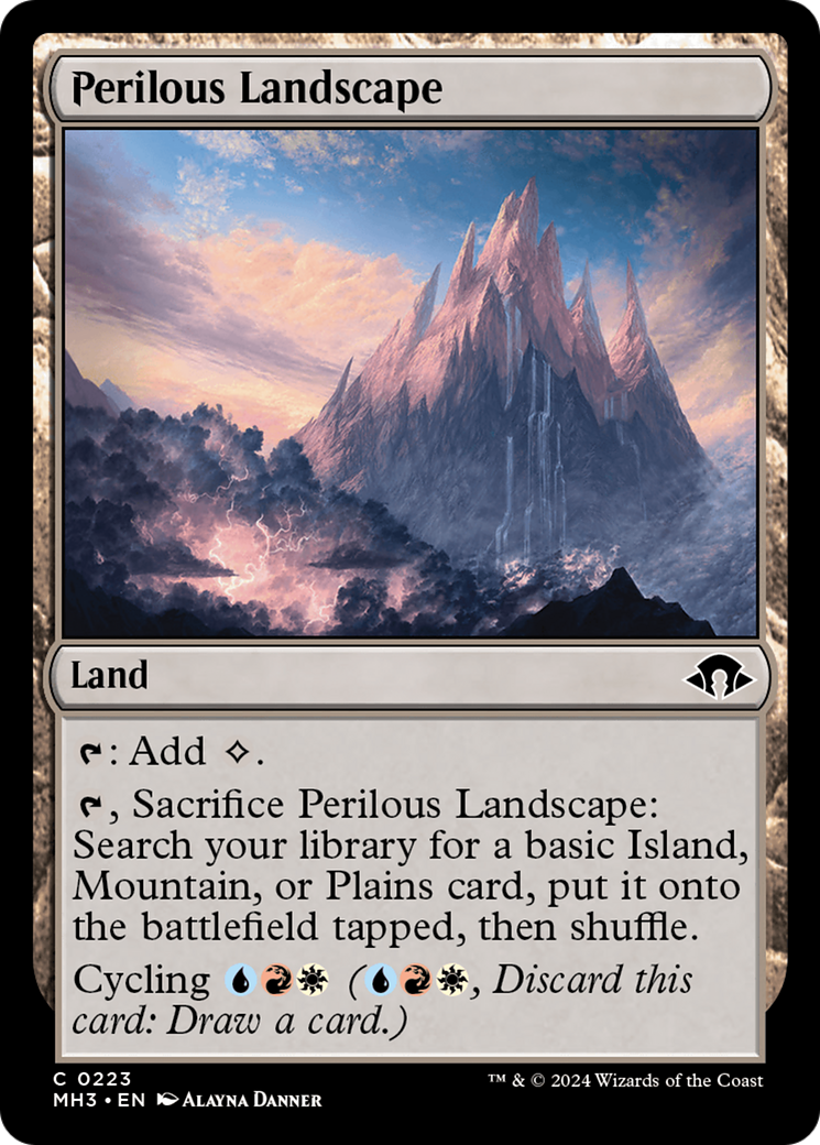 Perilous Landscape [Modern Horizons 3] | Dumpster Cat Games