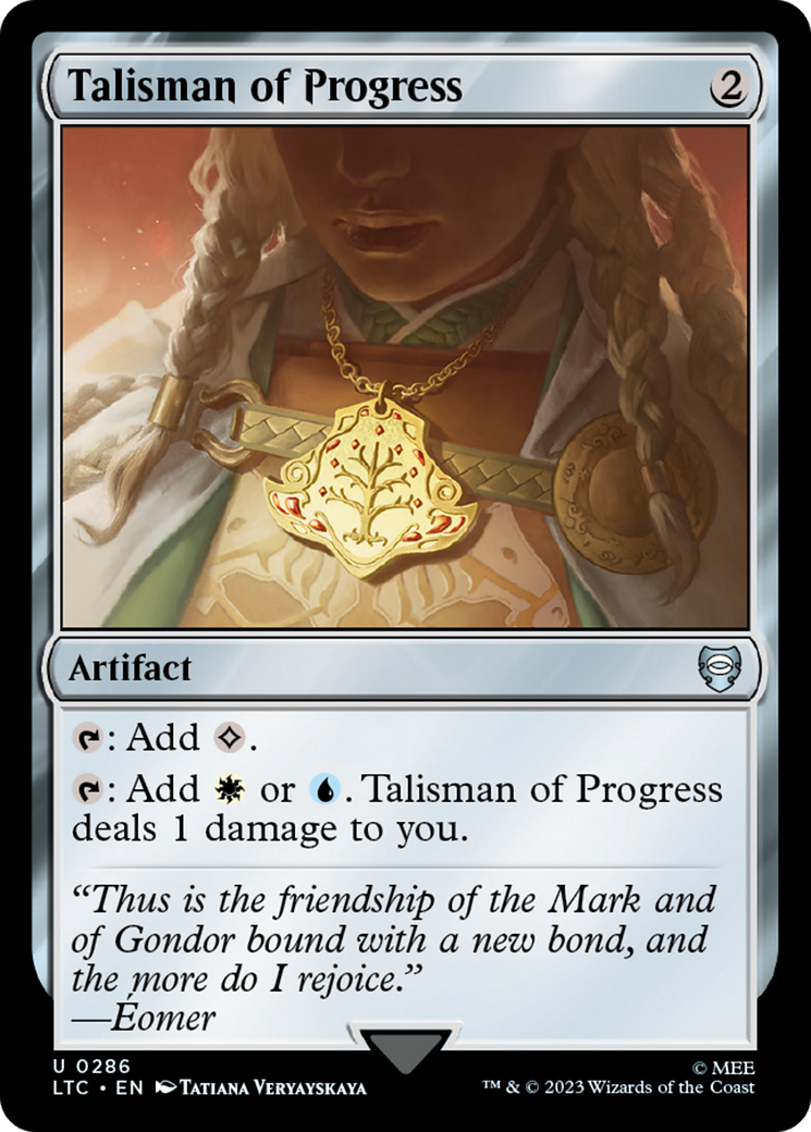 Talisman of Progress [The Lord of the Rings: Tales of Middle-Earth Commander] | Dumpster Cat Games