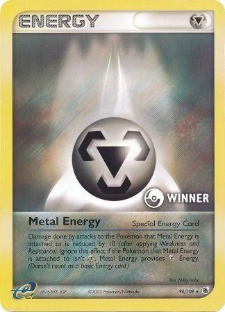 Metal Energy (94/109) (Winner) [EX: Ruby & Sapphire] | Dumpster Cat Games