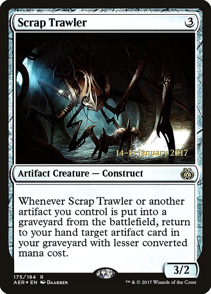 Scrap Trawler [Aether Revolt Prerelease Promos] | Dumpster Cat Games