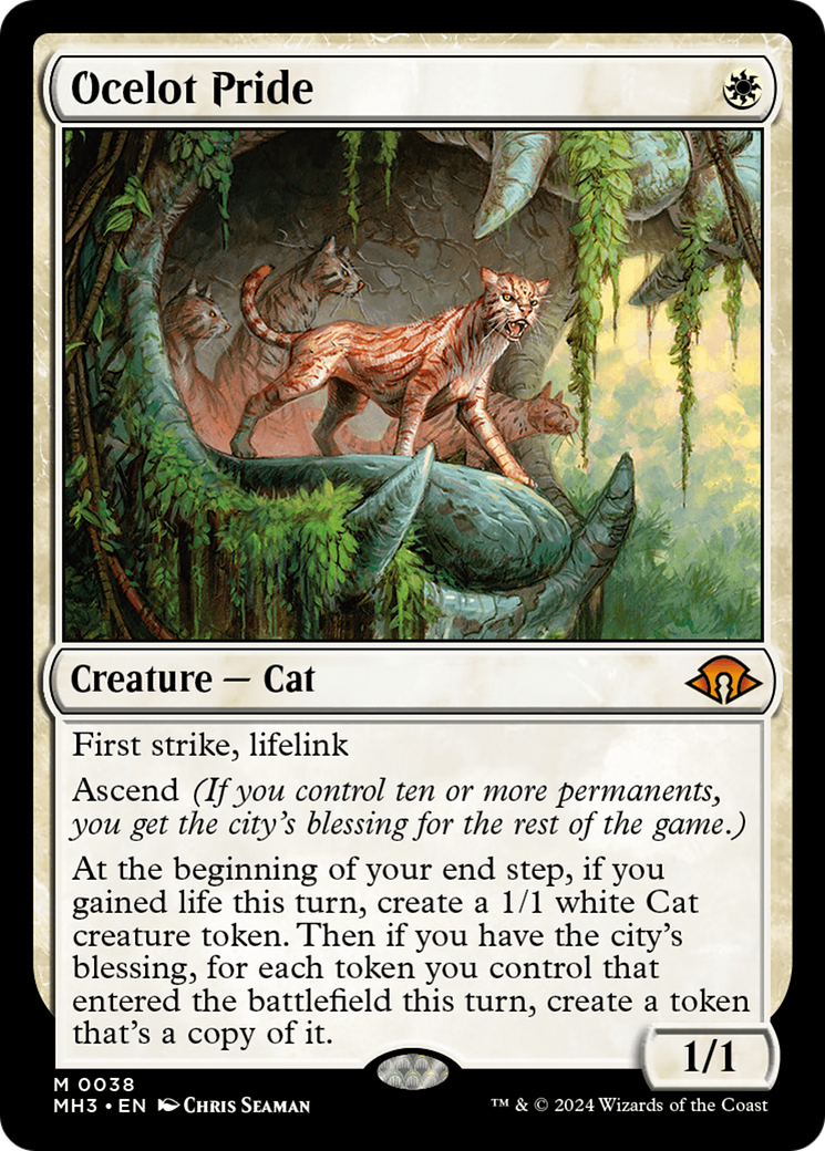 Ocelot Pride [Modern Horizons 3] | Dumpster Cat Games