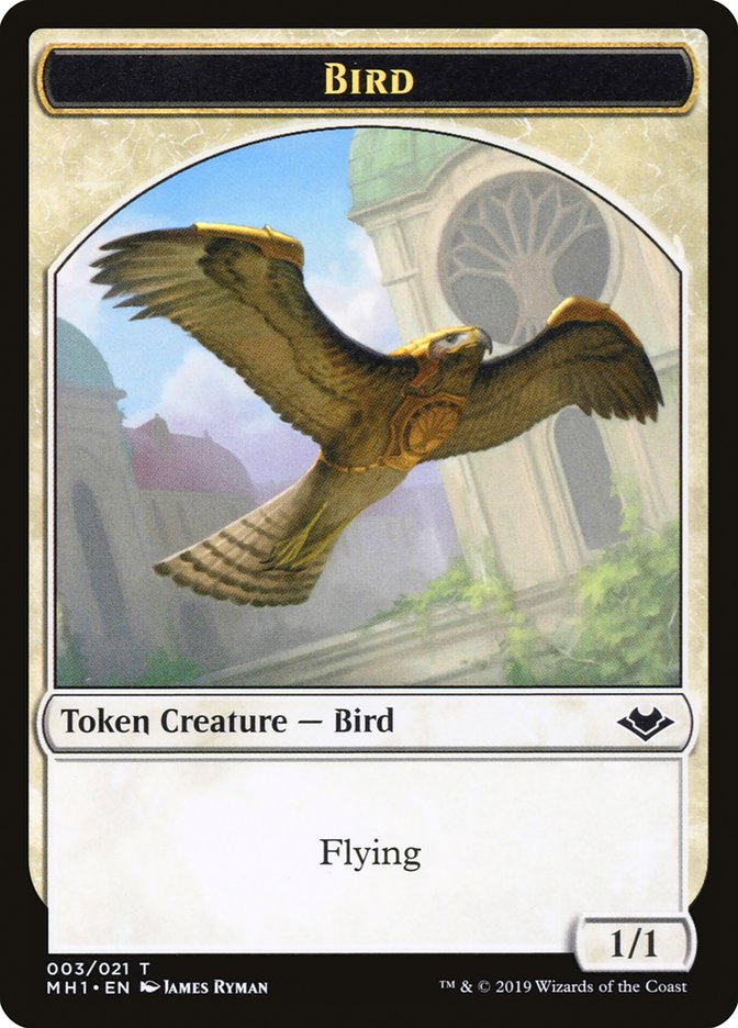 Bird Token [Modern Horizons Tokens] | Dumpster Cat Games