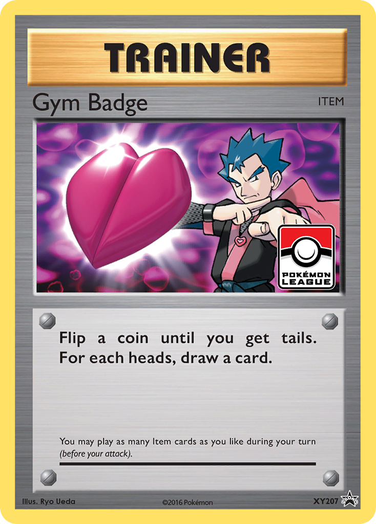 Gym Badge (XY207) (Koga) [XY: Black Star Promos] | Dumpster Cat Games