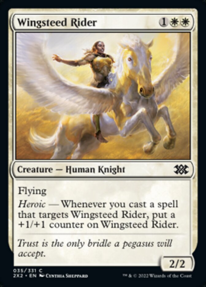 Wingsteed Rider [Double Masters 2022] | Dumpster Cat Games