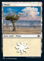 Plains (481) (Foil Etched) [Modern Horizons 2] | Dumpster Cat Games