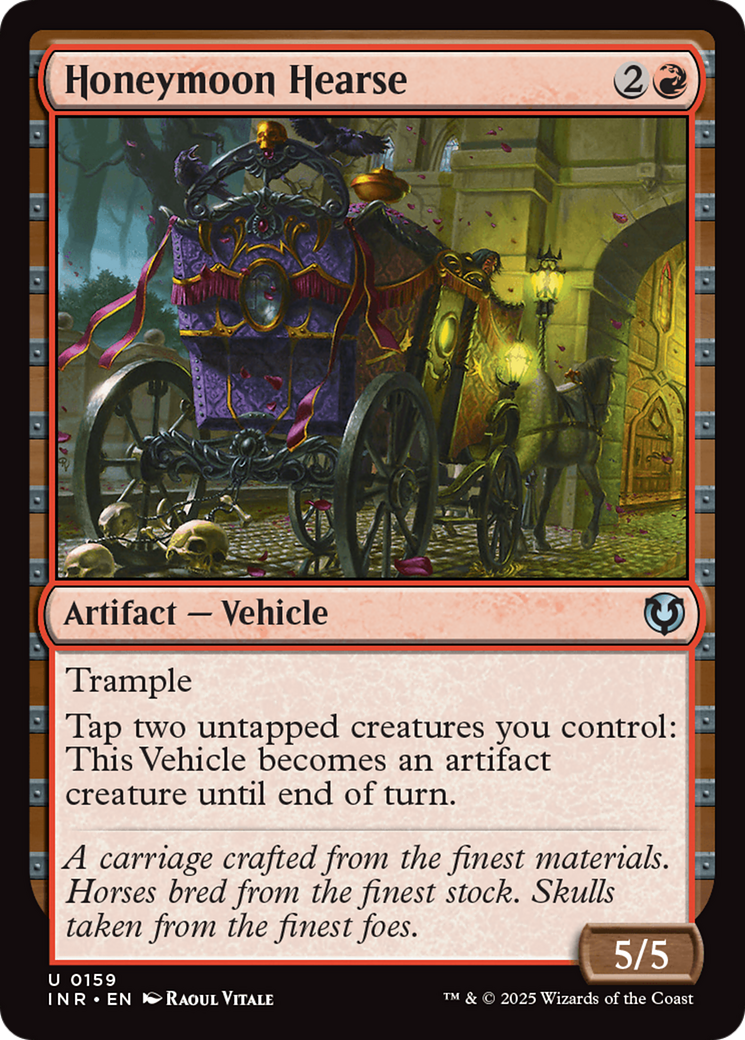 Honeymoon Hearse [Innistrad Remastered] | Dumpster Cat Games