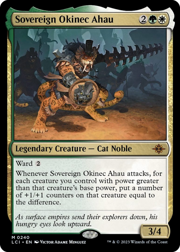 Sovereign Okinec Ahau [The Lost Caverns of Ixalan] | Dumpster Cat Games