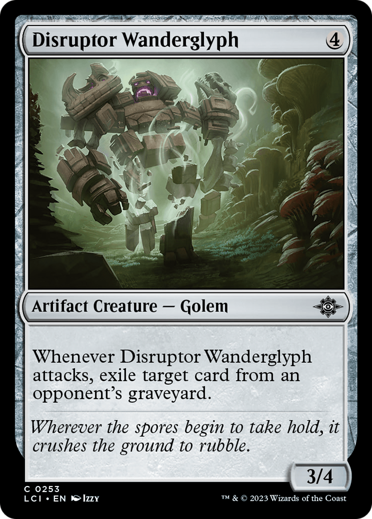 Disruptor Wanderglyph [The Lost Caverns of Ixalan] | Dumpster Cat Games