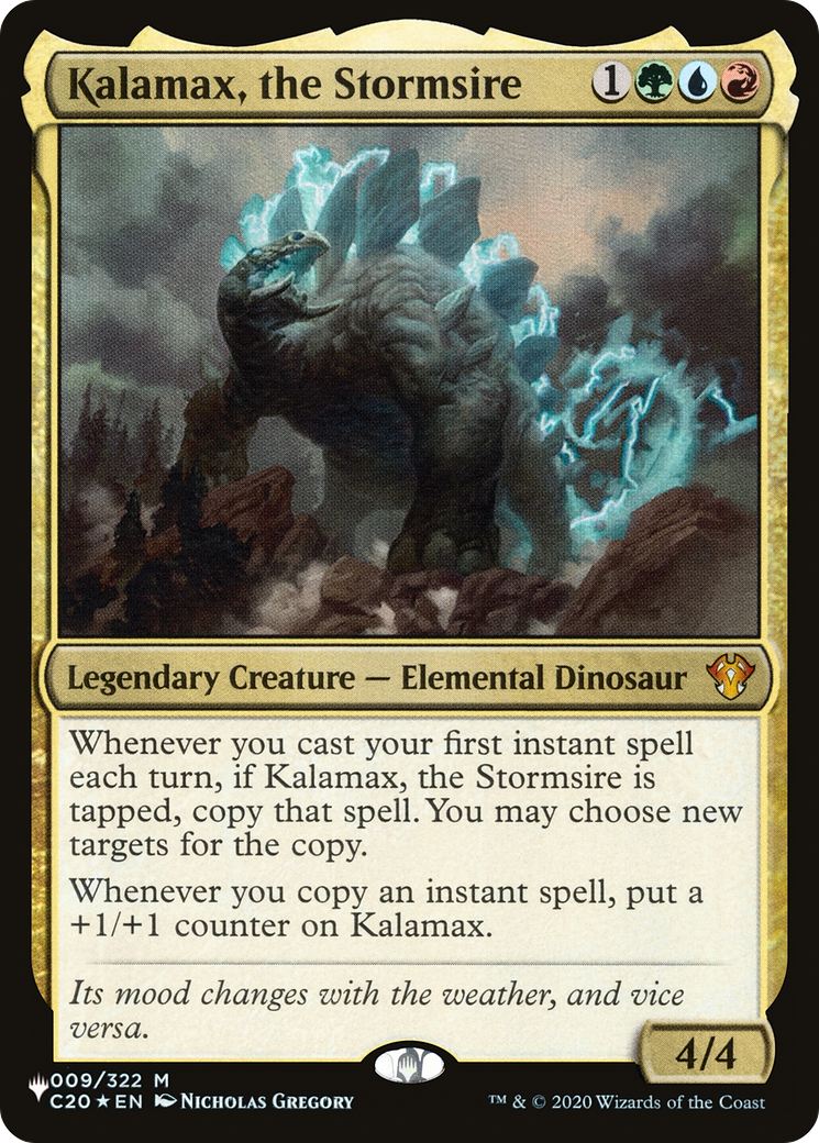 Kalamax, the Stormsire [The List] | Dumpster Cat Games