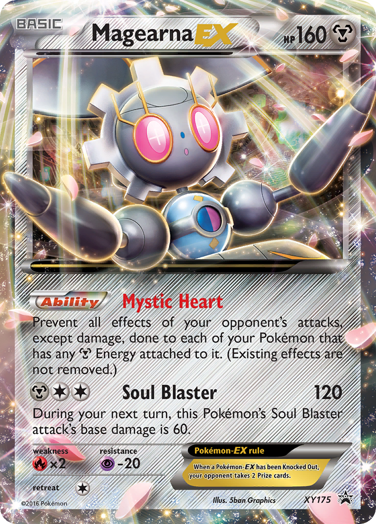 Magearna EX (XY175) [XY: Black Star Promos] | Dumpster Cat Games