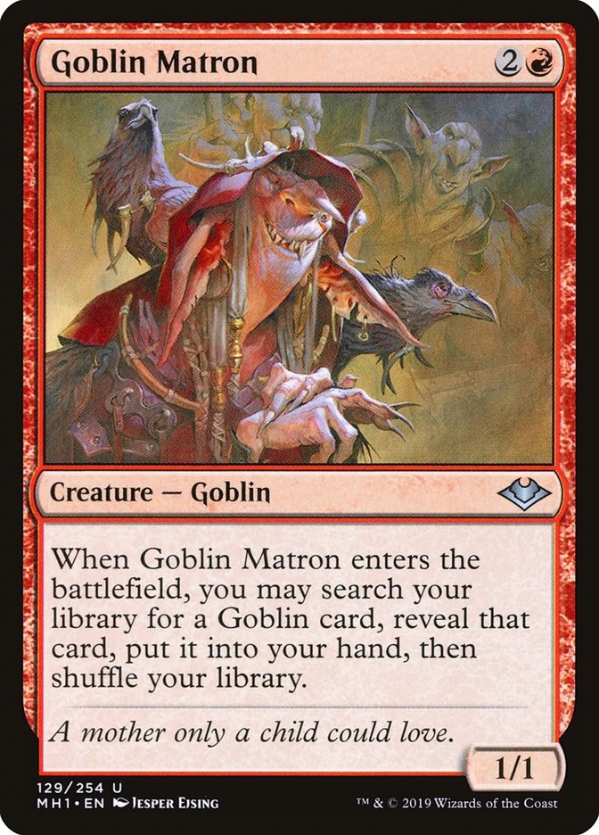 Goblin Matron [Modern Horizons] | Dumpster Cat Games