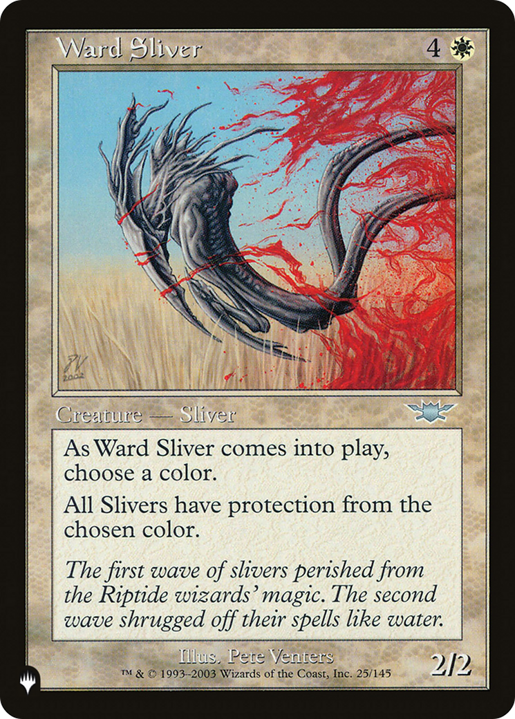 Ward Sliver [The List Reprints] | Dumpster Cat Games