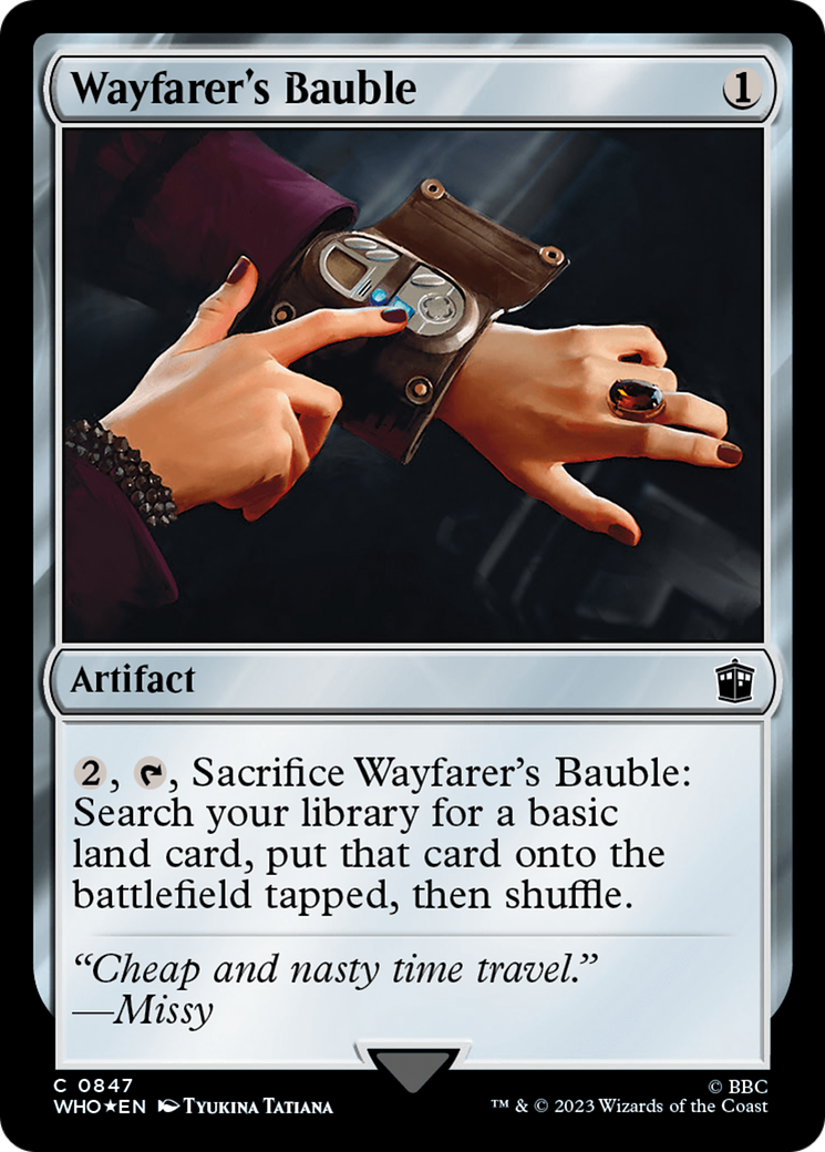 Wayfarer's Bauble (Surge Foil) [Doctor Who] | Dumpster Cat Games