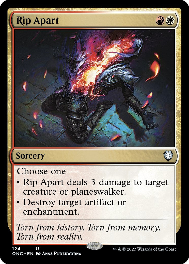 Rip Apart [Phyrexia: All Will Be One Commander] | Dumpster Cat Games