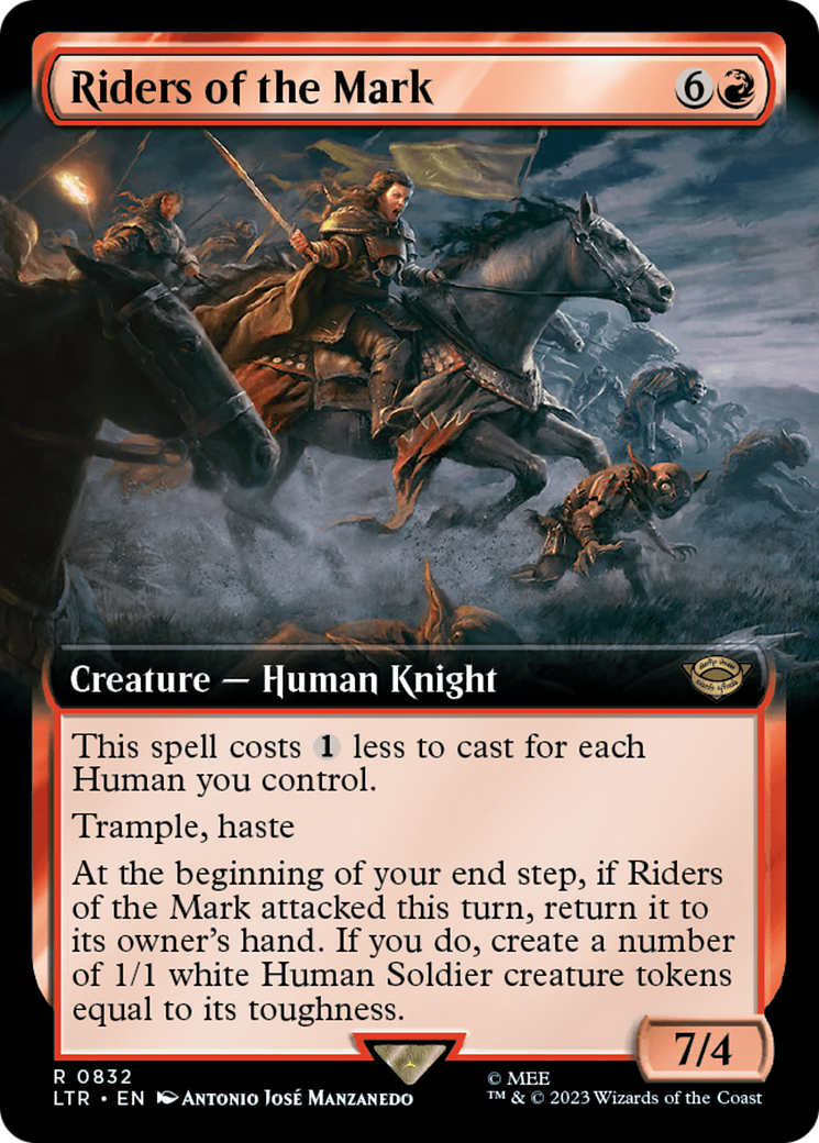 Riders of the Mark (Extended Art) [The Lord of the Rings: Tales of Middle-Earth] | Dumpster Cat Games