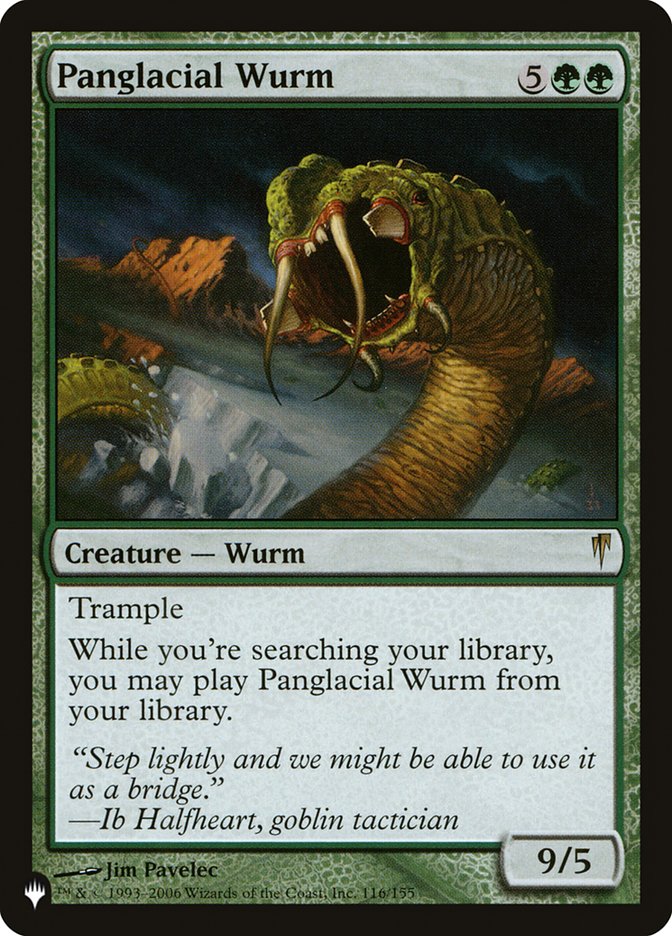 Panglacial Wurm [The List] | Dumpster Cat Games