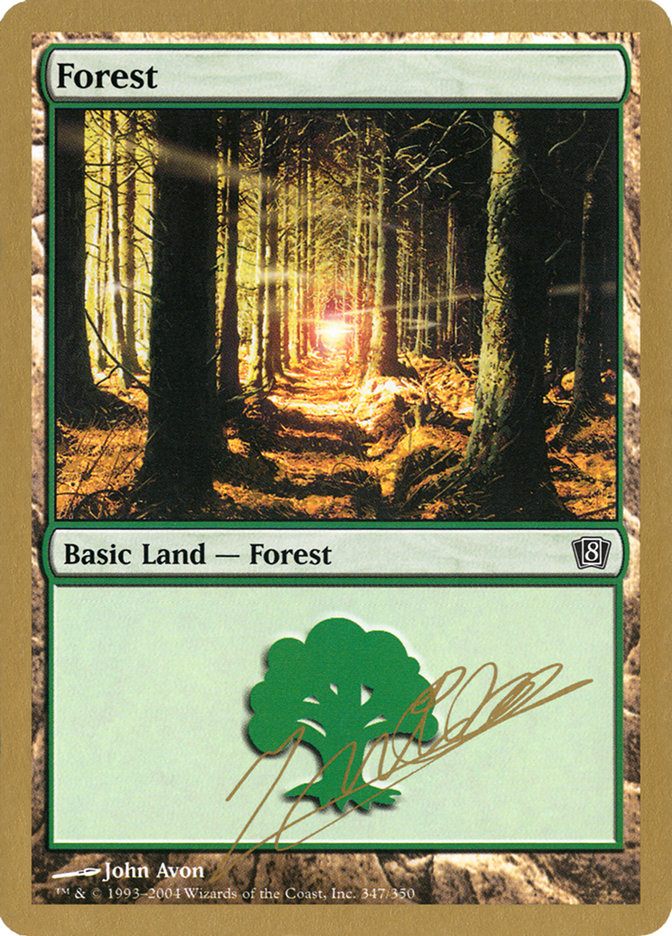 Forest (jn347) (Julien Nuijten) [World Championship Decks 2004] | Dumpster Cat Games