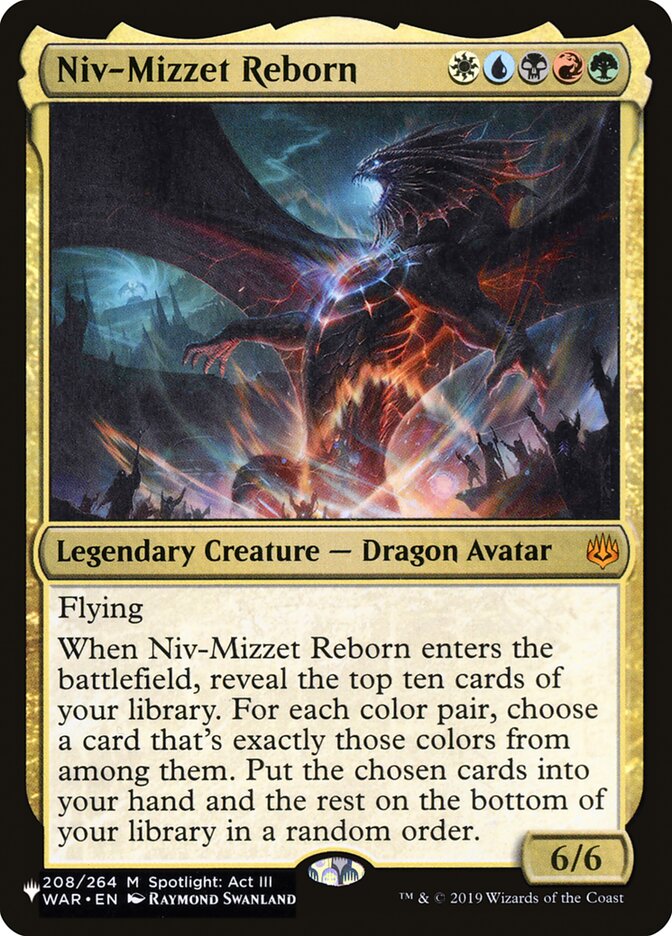 Niv-Mizzet Reborn [The List] | Dumpster Cat Games