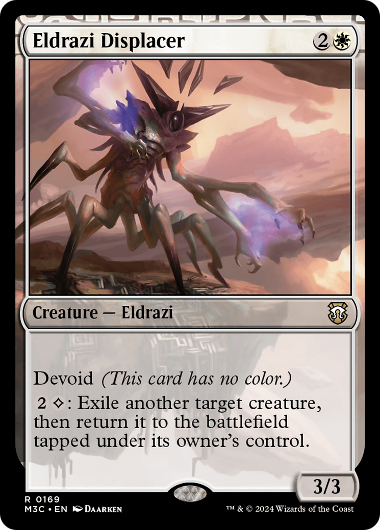 Eldrazi Displacer (Ripple Foil) [Modern Horizons 3 Commander] | Dumpster Cat Games