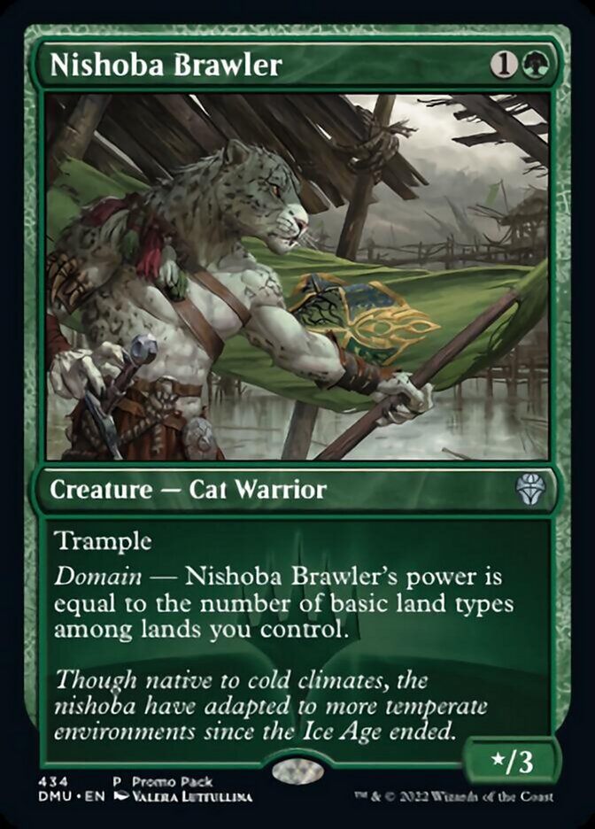 Nishoba Brawler (Promo Pack) [Dominaria United Promos] | Dumpster Cat Games