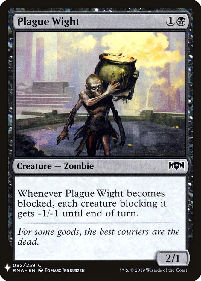 Plague Wight [Mystery Booster] | Dumpster Cat Games