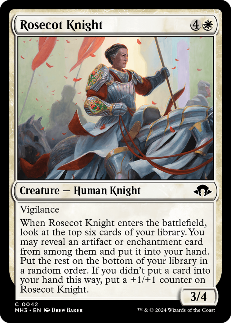 Rosecot Knight [Modern Horizons 3] | Dumpster Cat Games