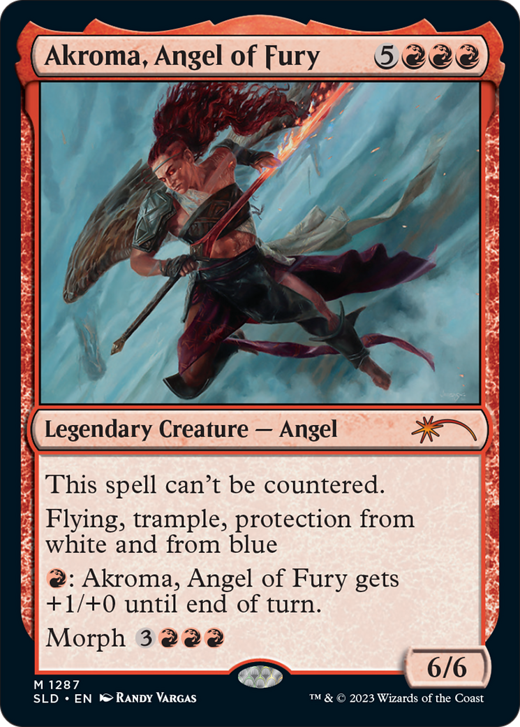 Akroma, Angel of Fury [Secret Lair Drop Series] | Dumpster Cat Games