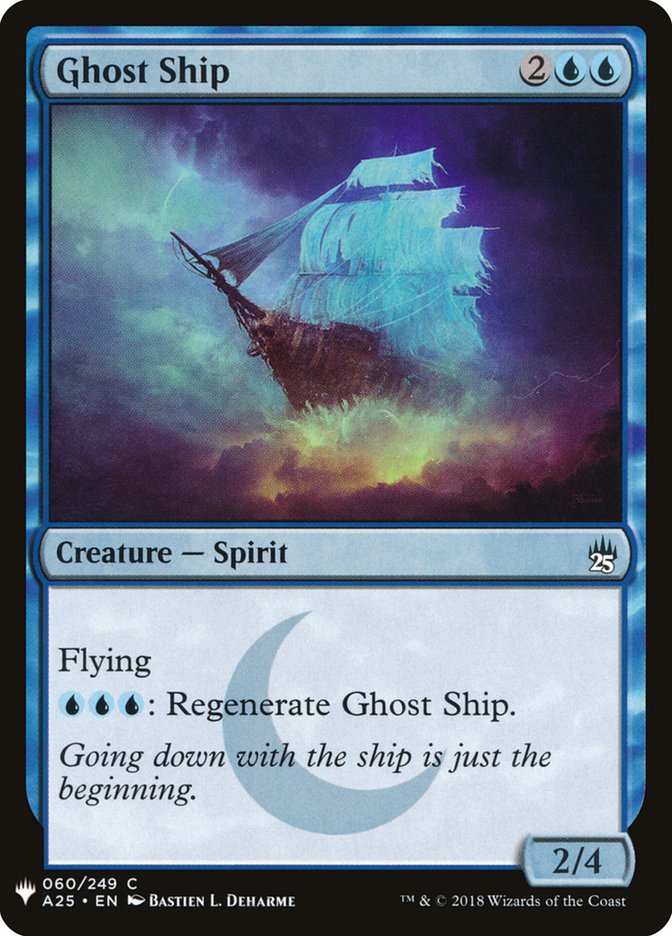 Ghost Ship [Mystery Booster] | Dumpster Cat Games