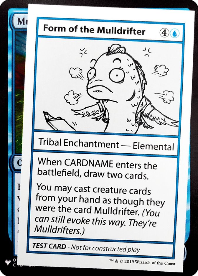 Form of the Mulldrifter [Mystery Booster Playtest Cards] | Dumpster Cat Games