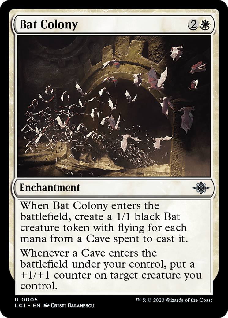 Bat Colony [The Lost Caverns of Ixalan] | Dumpster Cat Games