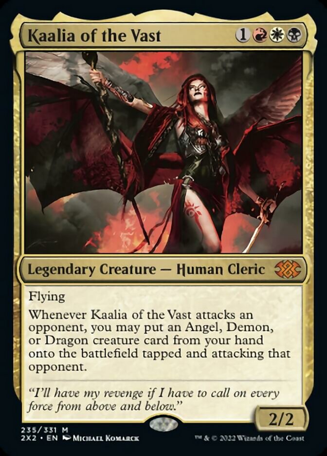 Kaalia of the Vast [Double Masters 2022] | Dumpster Cat Games