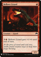 Bellows Lizard [Mystery Booster] | Dumpster Cat Games