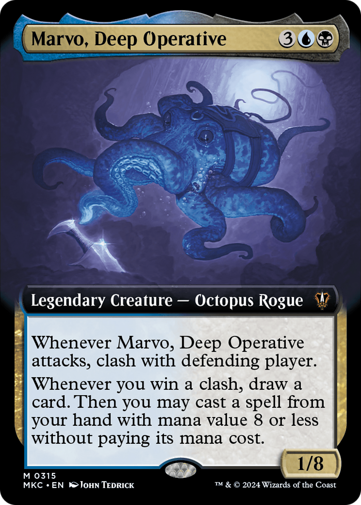 Marvo, Deep Operative (Extended Art) [Murders at Karlov Manor Commander] | Dumpster Cat Games